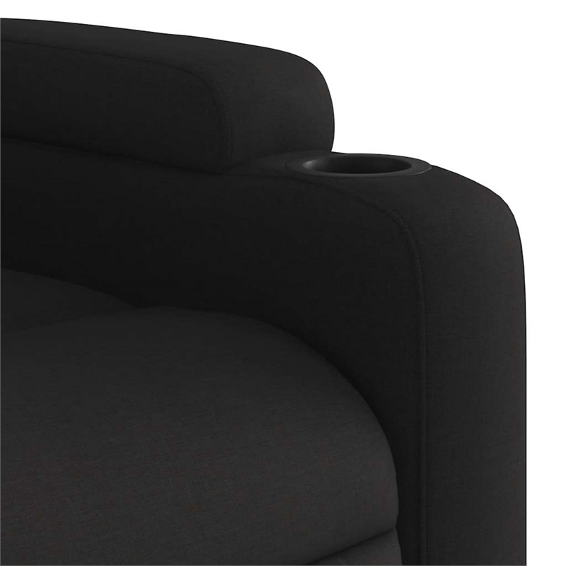 vidaXL Massage Recliner Chair in Black