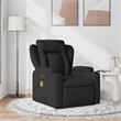 vidaXL Massage Recliner Chair in Black