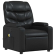 vidaXL Massage Recliner Chair in Black