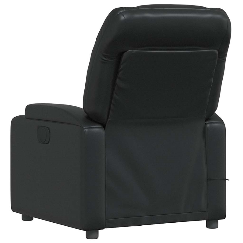 vidaXL Massage Recliner Chair in Black
