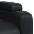 vidaXL Massage Recliner Chair in Black