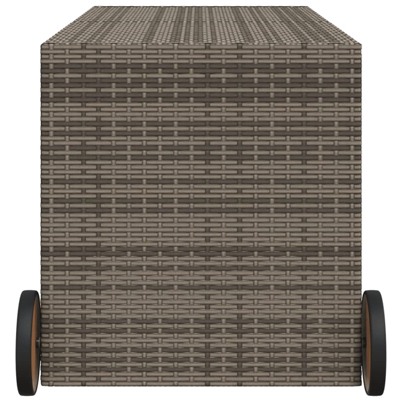 vidaXL Garden Storage Box in Gray