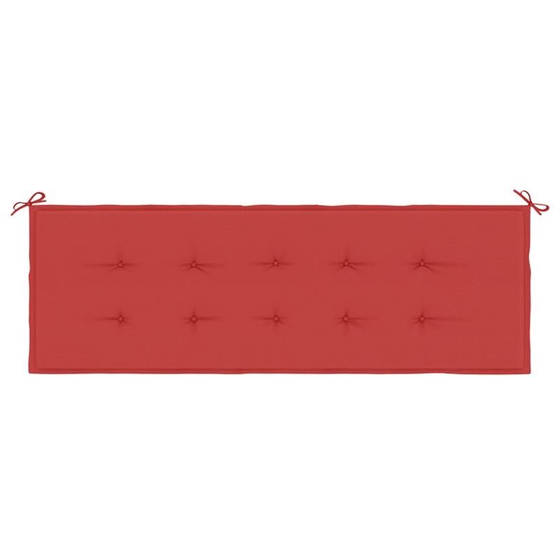 vidaXL Garden Bench Cushion in Red