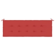 vidaXL Garden Bench Cushion in Red
