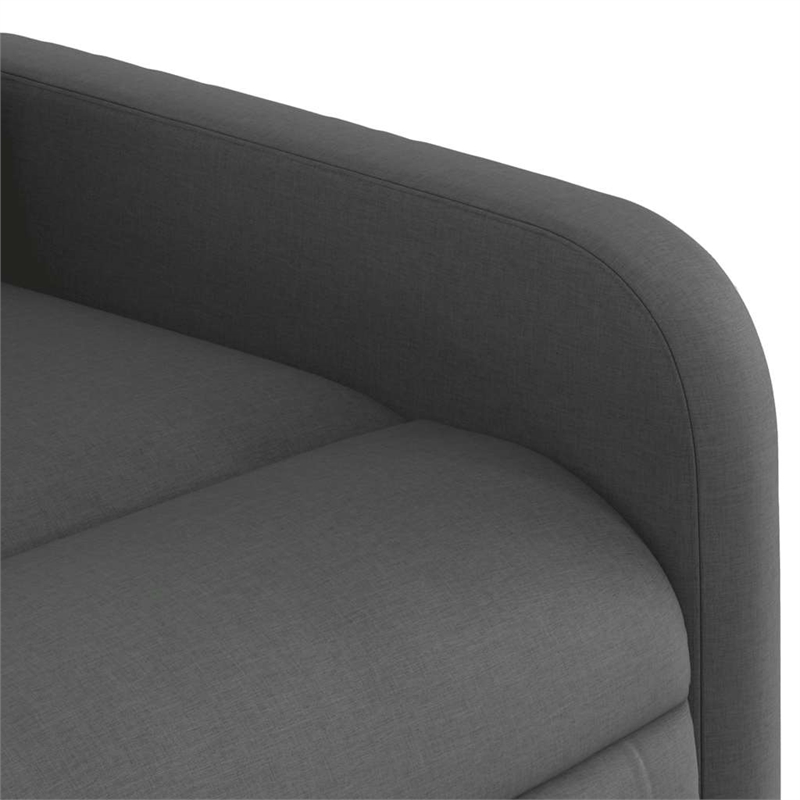 vidaXL Massage Recliner Chair in Dark Gray
