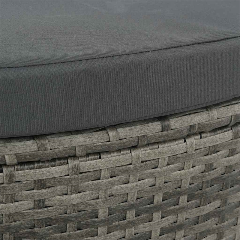vidaXL Garden Chair in Gray