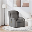 vidaXL Massage Recliner Chair in Dark Grey