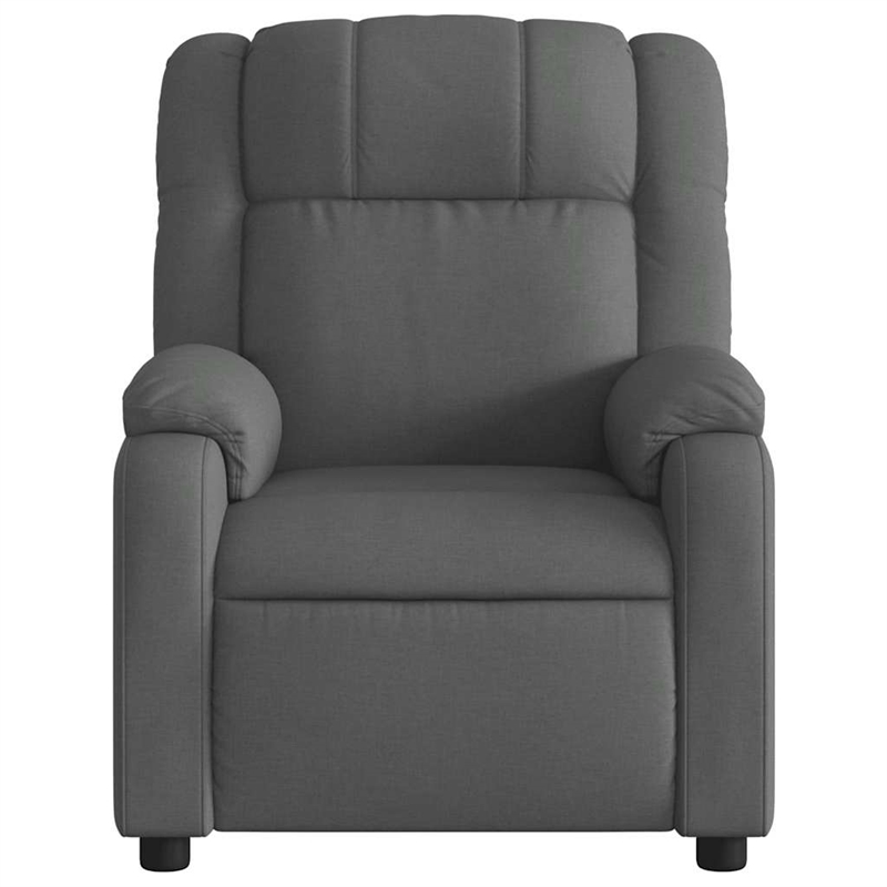 vidaXL Massage Recliner Chair in Dark Grey