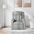 vidaXL Massage Recliner Chair in Light Gray