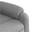 vidaXL Massage Recliner Chair in Light Gray