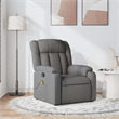 vidaXL Massage Recliner Chair in Dark Grey