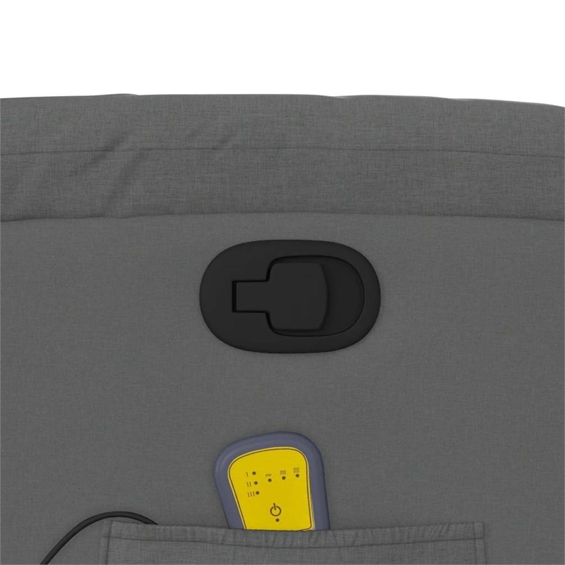 vidaXL Massage Recliner Chair in Dark Grey