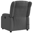 vidaXL Massage Recliner Chair in Dark Grey