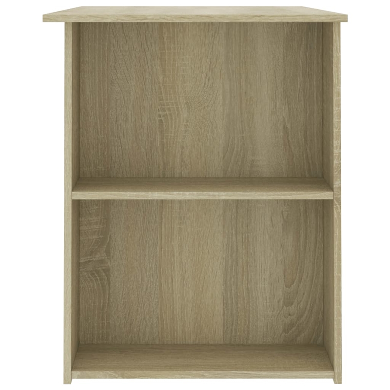 vidaXL Engineered Wood Medium Computer Desk in Sonoma Oak