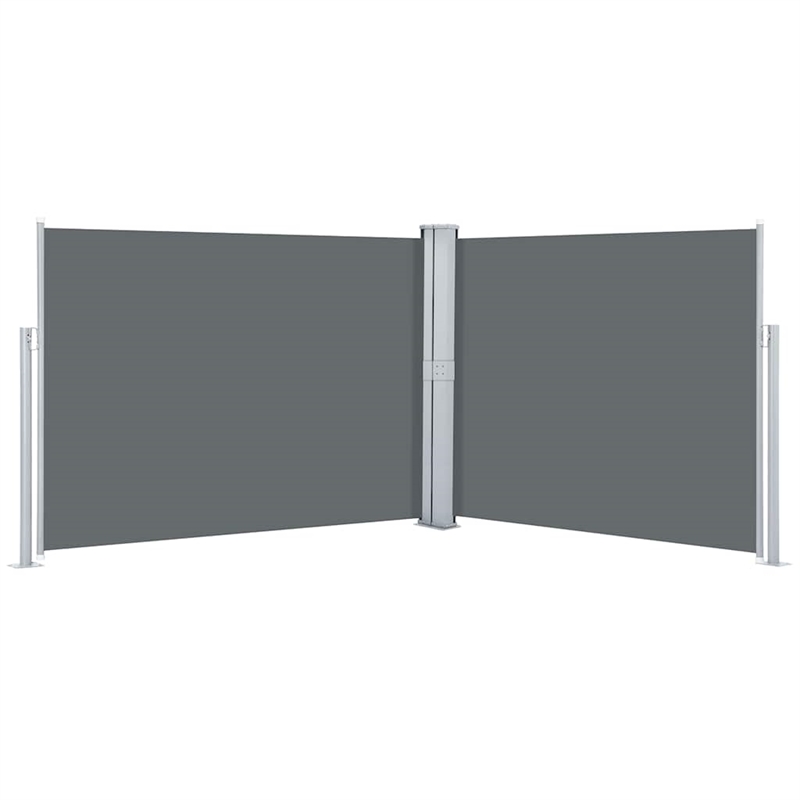 vidaXL Side Awning in Anthracite Polyester
