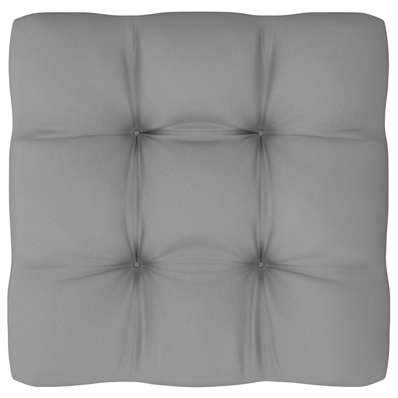 vidaXL Solid Pinewood Standard Footstool in Natural Wood