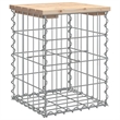 vidaXL Wood Garden Bench in Natural