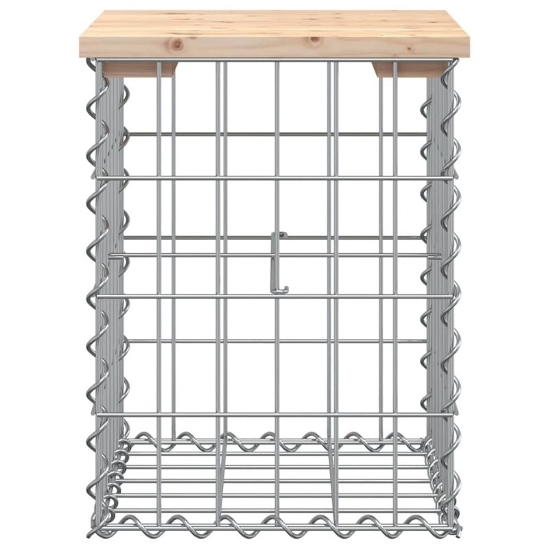 vidaXL Wood Garden Bench in Natural