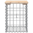 vidaXL Wood Garden Bench in Natural
