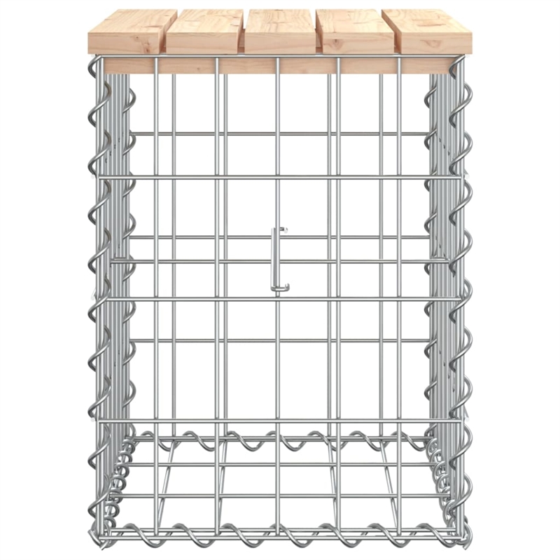 vidaXL Wood Garden Bench in Natural