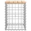 vidaXL Wood Garden Bench in Natural