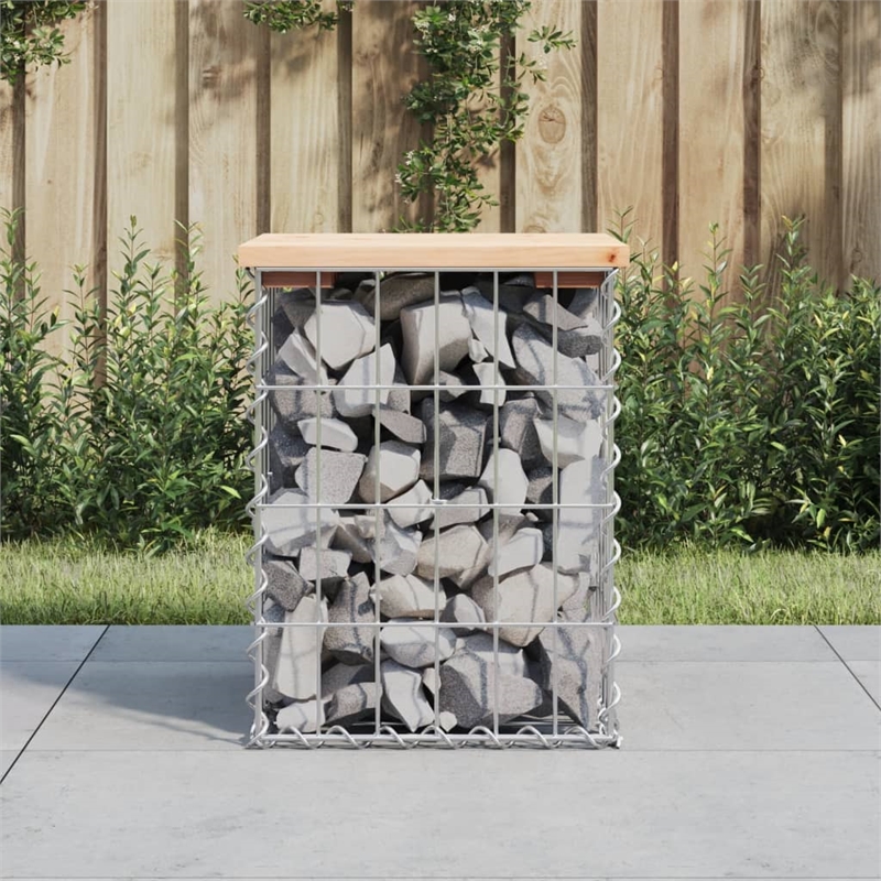 vidaXL Wood Garden Bench in Natural