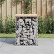 vidaXL Wood Garden Bench in Natural