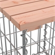 vidaXL Compact Durable Solid Douglas Wood Garden Bench in Brown