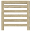 vidaXL Radiator Cover in Sonoma Oak