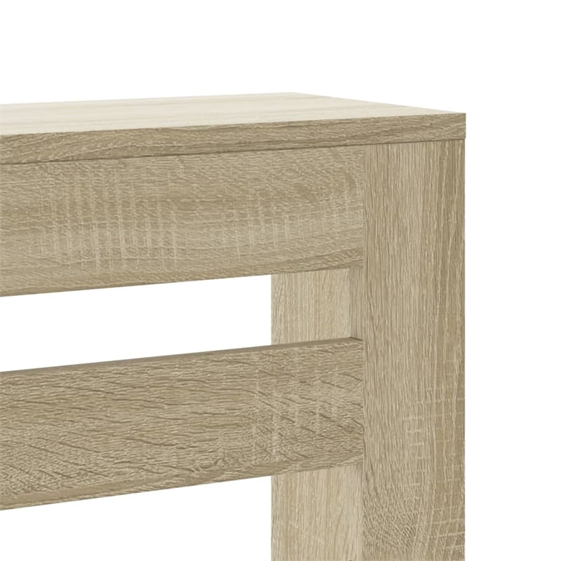 vidaXL Radiator Cover in Sonoma Oak