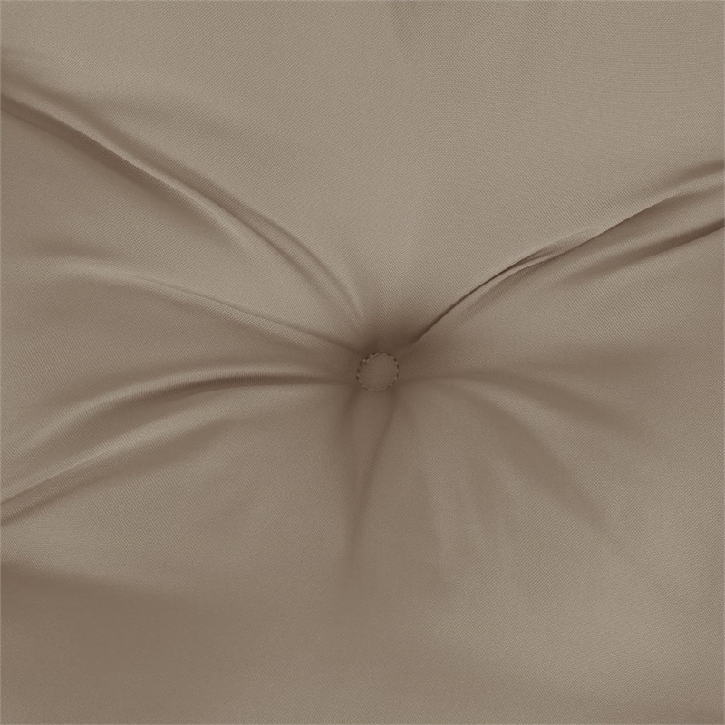vidaXL Chair Cushion Taupe (Set of 4)