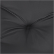 vidaXL Medium Garden Bench Cushion in Black