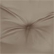 vidaXL Large Garden Bench Cushion in Taupe