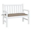 vidaXL Large Garden Bench Cushion in Taupe