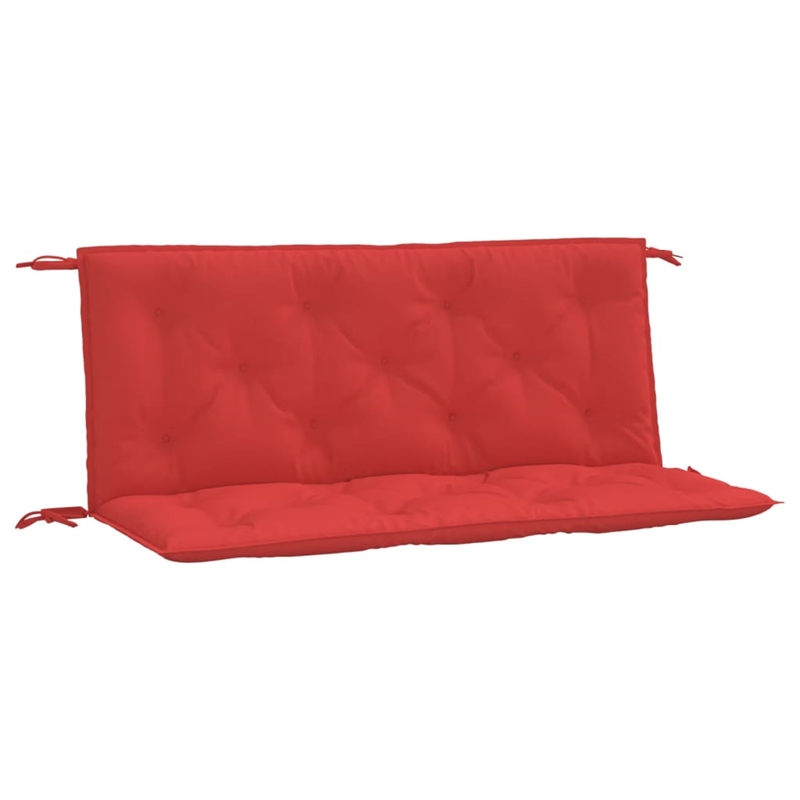 vidaXL Garden Bench Cushion in Red (Set of 2)
