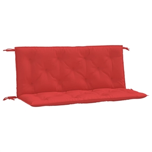 vidaXL Garden Bench Cushion in Red (Set of 2)
