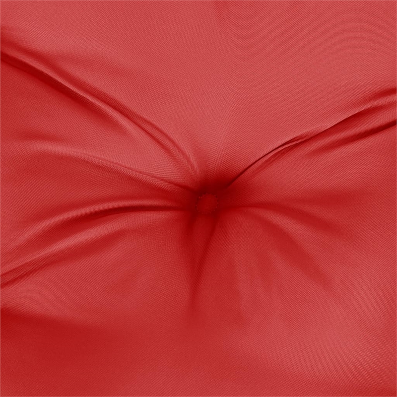 vidaXL Garden Bench Cushion in Red (Set of 2)