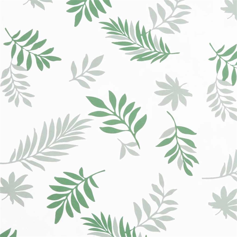 vidaXL Garden Bench Cushion Leaf Pattern (Set of 2)