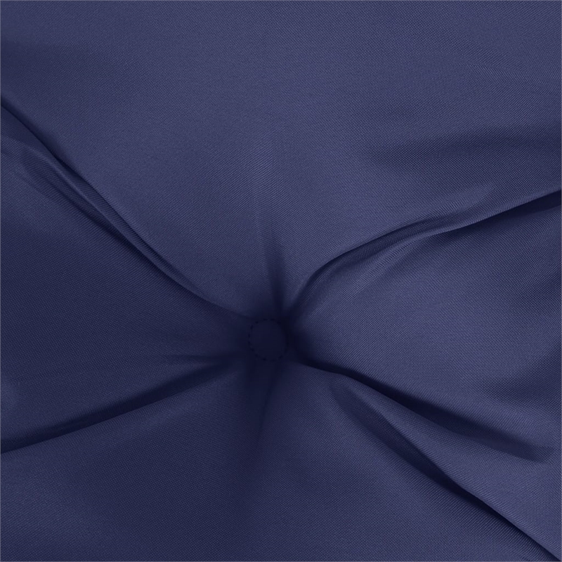 vidaXL Garden Bench Cushion in Navy Blue (Set of 2)