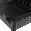 vidaXL Polypropylene Standard Sun Lounger in Anthracite