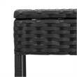 vidaXL Patio Standard Sun Lounger Set in Black and Blue