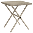vidaXL PE Rattan One Size Sun Lounger in Light Gray  (Set of 2)