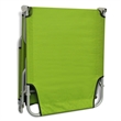vidaXL Polyester One-Size Foldable Sun Lounger in Apple Green