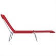 vidaXL Sunlounger Set of 2 Standard in Red