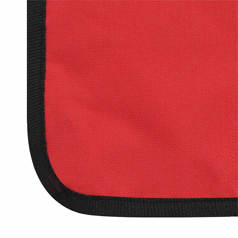 vidaXL Beach Chair in Red (Set of 2)