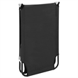 vidaXL Powder-Coated Steel & Polyester Sun Lounger with PE Coating in Black