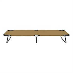 vidaXL Sun Lounger in Taupe