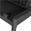 vidaXL Polypropylene Standard Sun Lounger in Anthracite
