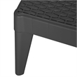 vidaXL Polypropylene Standard Sun Lounger in Anthracite