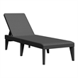 vidaXL Polypropylene Standard Sun Lounger in Anthracite